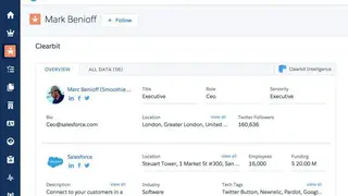 Clearbit screenshot