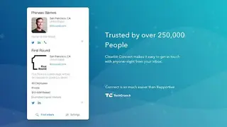 Clearbit Connect screenshot