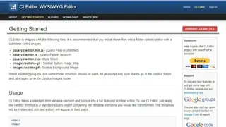 CLEditor screenshot