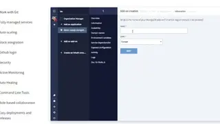 Clever Cloud screenshot