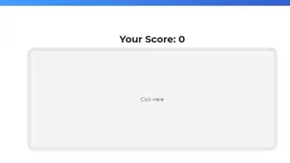 Click Speed Test screenshot