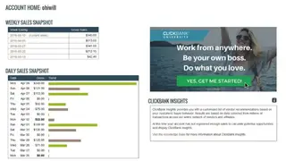 ClickBank screenshot