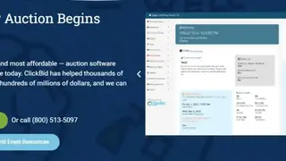 ClickBid screenshot