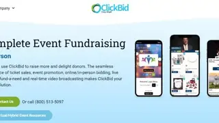 ClickBid screenshot