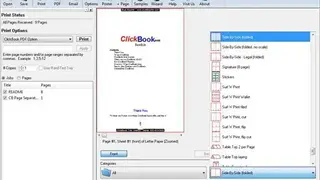 ClickBook screenshot