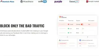 ClickCease screenshot