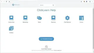 ClickLearn screenshot