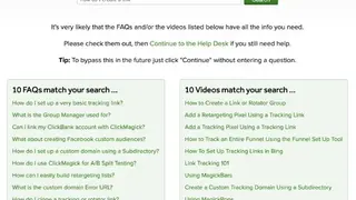 ClickMagick screenshot