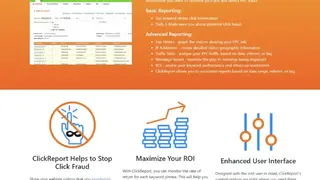 ClickReport screenshot