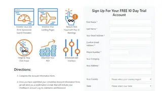 ClickReport screenshot