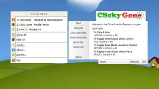 Clicky Gone screenshot