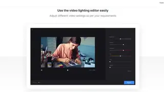 Clideo Adjust Video Tool screenshot