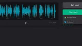 Clideo Audio Cutter Online screenshot