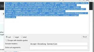 Cliget screenshot