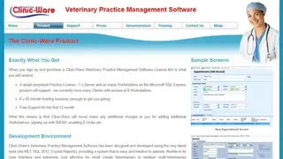 Clinic-Ware screenshot