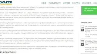 Clinical Assay Management screenshot