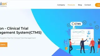 Clinion CTMS screenshot