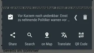 Clipboard Actions & Notes screenshot