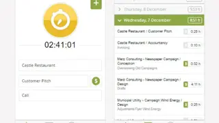 Clockodo screenshot