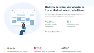 Clockwise screenshot