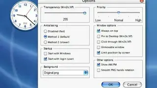 ClocX screenshot