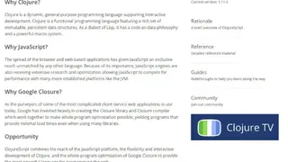 ClojureScript screenshot
