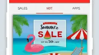 Clothes shop screenshot