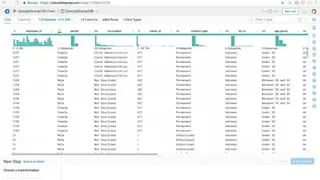 Cloud Dataprep screenshot