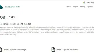 Cloud Duplicate Finder screenshot