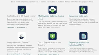 Cloud Email Security screenshot