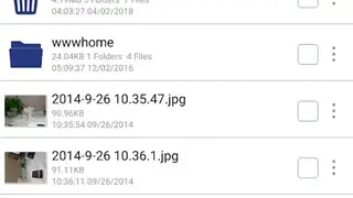 Cloud File Manager screenshot