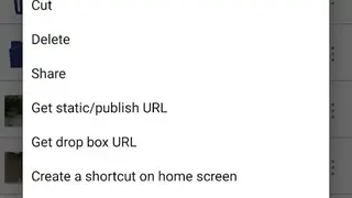Cloud File Manager screenshot