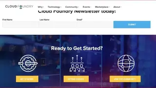 CLoud Foundry screenshot