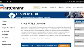 Cloud IP PBX screenshot