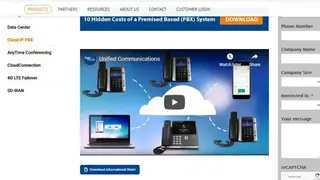 Cloud IP PBX screenshot