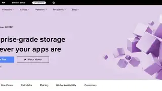 Cloud Volumes ONTAP screenshot