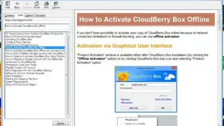 CloudBerry Box screenshot