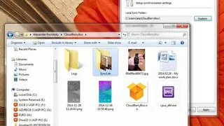 CloudBerry Box screenshot