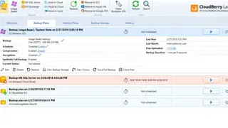 CloudBerry Online Backup screenshot
