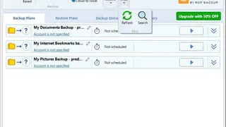 CloudBerry Online Backup screenshot