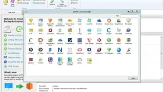 CloudBerry Online Backup screenshot