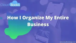 CloudBooks screenshot