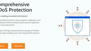 Cloudflare DDoS Protection screenshot