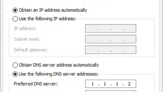 Cloudflare DNS screenshot