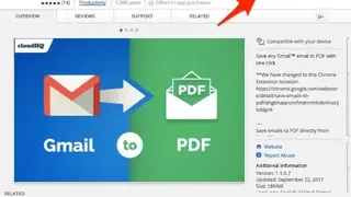 cloudHQ Chrome Extensions screenshot