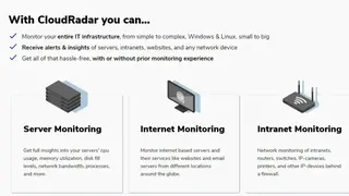 CloudRadar Monitoring screenshot