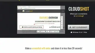 CloudShot screenshot