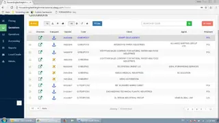 CloudWadi Logistics Software screenshot