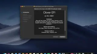Clover EFI Bootloader screenshot