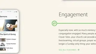 Clover Sites screenshot